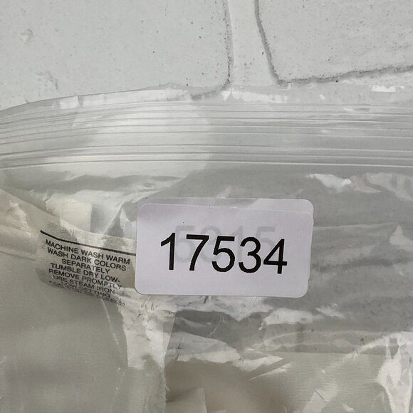 Bob Evans Romper Women 8 White Embroidered Jumpsuit Wide Leg Midi Uniform VTG - Picture 10 of 10